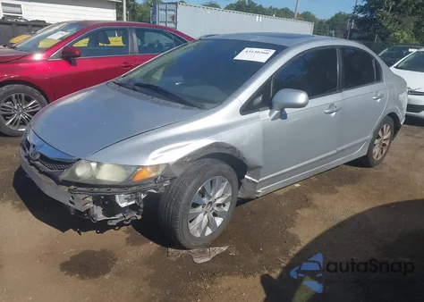 2011 Honda Civic Ex-L from USA, damaged, VIN 2HGFA1F93BH502469